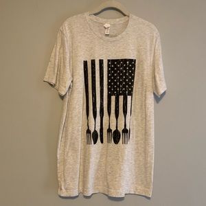 Canvas Men’s Gray T-Shirt